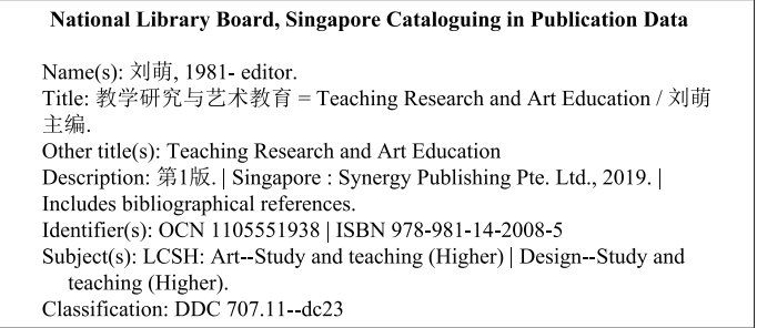 Teaching Research And Art Education — Book Information