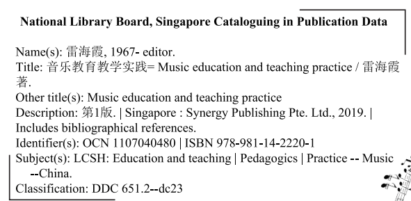 Music Education And Teaching Practice — Book Information